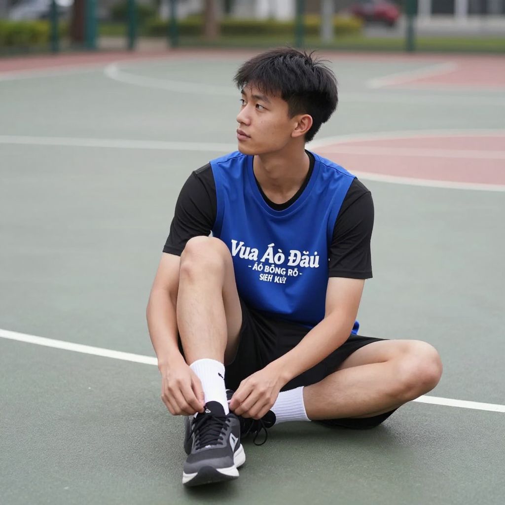 Áo bóng rổ trẻ em